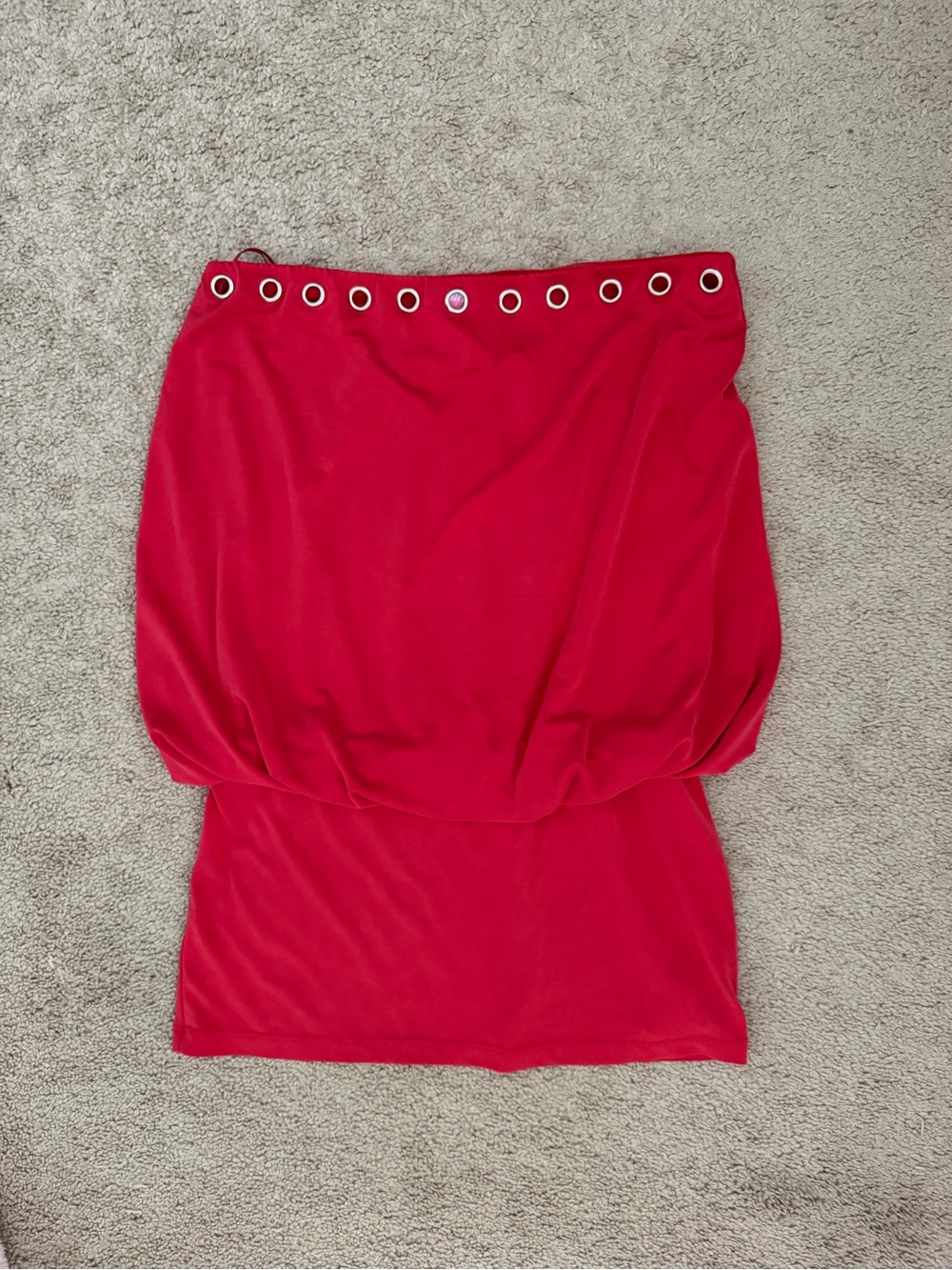 Edikted Red Mini Dress